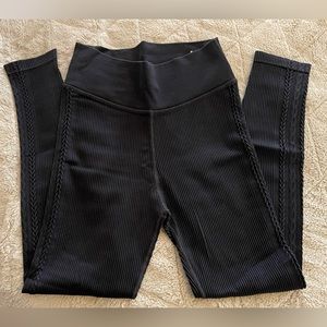 Aerie Offline NWOT ribbed seamless black leggings 🖤 size large
